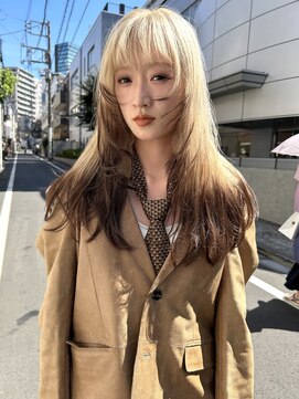 ノラ ヘアーサロン(NORA HAIR SALON) レイヤーエンドカラー