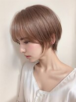 トゥーリ 薬院店(tuuli) 大人女性◆艶レイヤー前髪ピンクベージュ 髪質改善 縮毛矯正