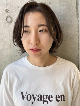 ラダ(Lada) ショートボブ 顔まわりレイヤー エアリー ミニボブ 20代30代40代