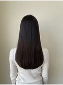 髪質改善 縮毛矯正 トリートメント ロングヘア 韓国 艶髪