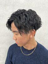 ブラック 渋谷(BLUCK)&nbsp;ツイスパ×センターパート☆