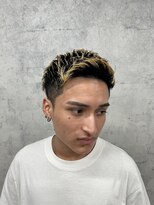 リミットバイアフィナー 大宮店(limit by Afinar) ジェットモヒカン/メンズ/ブリーチ