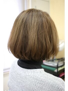 ヘアーノッキン(hair knock’n) 透明感カラーボブ