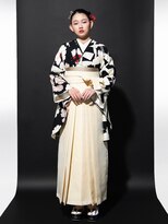 卒業式ヘアセット／袴着付け