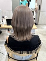 サンド 池袋 2nd(sand)&nbsp;顔周りレイヤーカット小顔ボブルフ/ブリーチハイトーンカラー