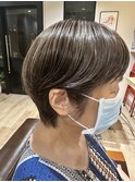 白髪×ハイライト