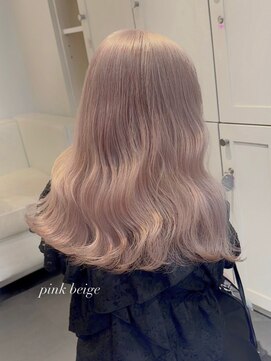 ベレーザ 渋谷(BELEZA) 10719秋色ミルクティーベージュ髪質改善ウルフレイヤーロング