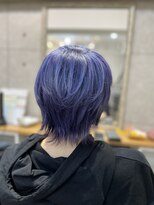 ルフレ 新宿歌舞伎町店(Reflet)&nbsp;ブルー/.パープル/ダブルカラー/ブリーチ/ケアブリーチ