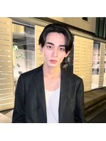 メンズ大人のダウンパーマ