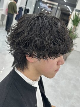 アビー ランシェル(ABEY LENCIEL) 波巻きパーマ/ウルフパーマ