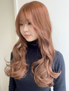 バイオレット ナゴヤ(Violet Nagoya) オレンジカラー　暖色カラー　ブリーチなしカラーベージュTS-57