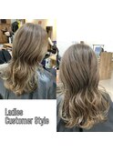 ≪chan.≫ Customer Style うるツヤカラーでおしゃれ毛に!