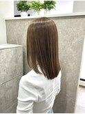 straight hair