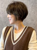 シック(chic.)&nbsp;ハンサムショート×ゆるふわパーマ　3