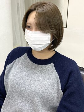 クレム 博多駅店(ChLem) 前髪長め　ボブ　丸みボブ　髪質改善　博多美容室