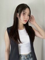 トレンチ(TRENCH)&nbsp;暗髪ストレート