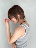 【GEEKS渋谷】ショートウルフ/クールショート/夏カラー/20代30代