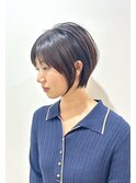 10代20代30代40代50代/ショートボブ／耳掛け