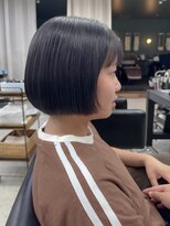 ソピ バイ インビテーション(sopi by invitation) 透明感カラー ダブルカラー グレー ボブ 短めボブ!