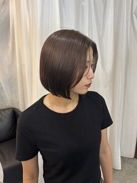 スイート ヘアデザイン(Suite HAIR DESIGN) 透明感カラー×パツっとボブ