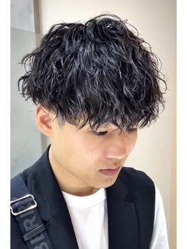 ブルニール 中崎町(BLEUNIR) ツイストパーマスパイラルパーマメンズパーマツイストスパイラル