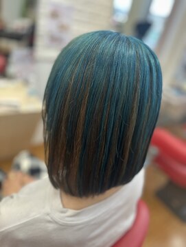 バンファミリージーナヘアー(Vanfamily gina hair) アンブレラカラー