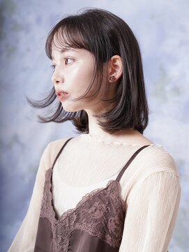 ピークアブー アヴェダ ギンザシックス(PEEK-A-BOO AVEDA GINZASIX) ロングボブ　秋冬ボブ　ツヤ髪