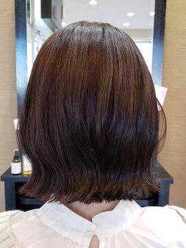 ハイレート ウニクス川越店(Hairate) [Sekiguchi] ココアブラウン×ボブ