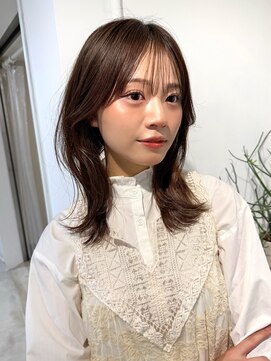 フォト 新宿(foto) 似合わせカット/大人ガーリー/ミディアムレイヤーカット