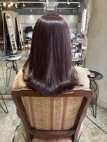 髪質改善と縮毛矯正の専門店 サンティエ(scintiller)&nbsp;弱酸性カラー　酸熱トリートメント