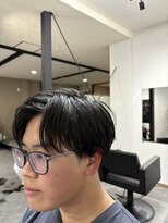 ブレイク 袋井店(BREK) メンズセンターパート/簡単スタイリング