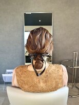 ラベル(RABEL.)&nbsp;お呼ばれヘア  ルーズシニヨン