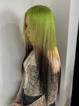 シーバイスリー 綱島(C×3) ライムグリーン × ダークブラウン × ルーツカラー