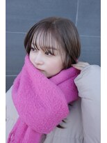 モネ 栄 久屋大通店(monet)&nbsp;モダンミルクティーベージュブラウンカラーグレージュカラー