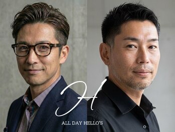 オールデイハローズ 草津店(ALL DAY HELLO'S)の写真/メンズサロン【完全個室】頭皮&眉&美肌ケア付!カット+フェイシャル+究極のヘッドスパ+眉WAX¥11000
