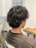 メンズカット+サーフカールパーマ ¥16500→¥14850