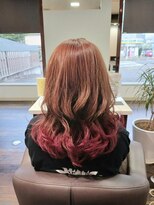 ライオンハート(Lion Heart)&nbsp;ラズベリーピンク裾カラー