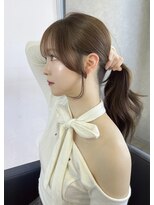 ペヴァ バイ シエンゴールド(PEVA by CIEN gold)&nbsp;顔周りカット/前髪カット/顔周りレイヤー#浜松駅#カラー