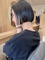 エミイ 鎌倉(eMii.)&nbsp;ストレートでお洒落。カジュアルでも凛と映えるコンパクトボブ