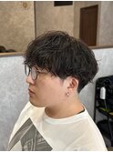 【長町/ラフに決まる】無造作×シャドウパーマ