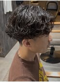 波巻きスパイラルパーマ