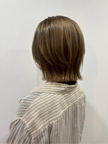ヘアプレイスソル (HAIR PLACE SoL)&nbsp;透明感ブラウンアッシュ/ミディアム/レイヤーカット