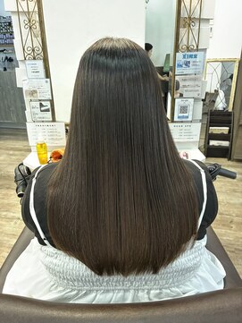 エルズ 大宮店(ailes) 《ai》縮毛矯正/ツヤサラロング/ロングヘア/髪質改善/大宮