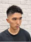 30.40代ビジネス◎新宿理容室で決まるフェード/ソフトモヒカン