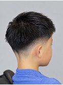 キッズフェード爽やか短髪メンズスタイル