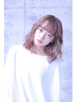 カシュカシュ(cache cache)&nbsp;cache cache★シースルーバングが可愛いミディアムヘアー