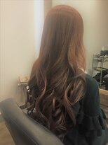 ヘアーデザイン ベリス(hair design bellis)&nbsp;スーパーロング×キャンディーピンク
