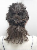 簡単ヘアアレンジ☆