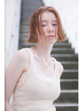 エース (ACE) ACE LAアプリコット×ラフボブスタイル