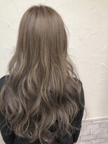 シュリット(schritt) ブリーチありゆるふわ3Dハイライトカラーロング渋谷 uchida